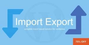 wp-import-export