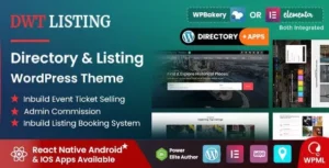 DWT Directory & Listing WordPress Theme